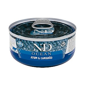 Nd Ocean Wet Gatos Adulto Atum E Camarao 70g