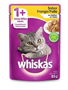 Whiskas Sache Gato Adulto Frango 85g