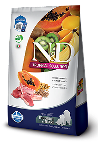 Nd Tropical Selection Caes Filhote RaÇas Medias E Grande Cordeiro 2,5kg