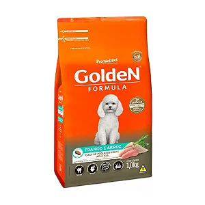 Golden Caes Adulto Porte Pequeno Frango E Arroz 1kg