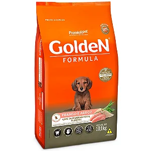 Golden Caes Filhote Porte Pequeno Frango 10,1kg