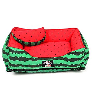 Cama Melancia Verde/vermelho M.