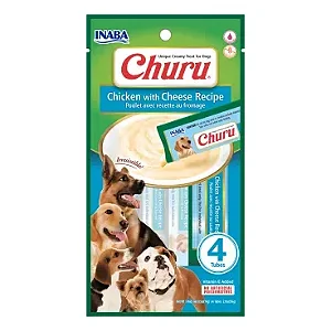 Churu Caes Frango Com Queijo 4x14g