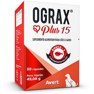 Avert Ograx Plus 15 Cap 30