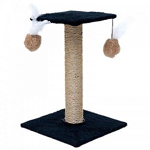 Arranhador Plataforma Quadrada Preto