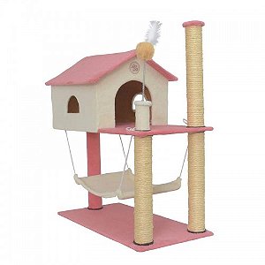 Arranhador House Baby Rosa