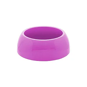 Comedouro Plastico Elegance Furacao Pet N2 - Rosa 600ml