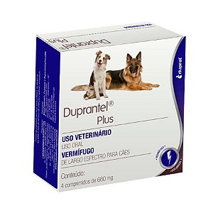 Duprat Duprantel Plus 660mg C/ 4 Comp