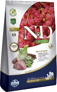 Nd Quinoa Cuidado Digestivo Caes Adulto Cordeiro 2,5kg