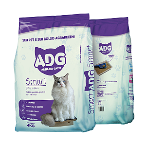 Areia Adg Smart Graos Medios 4kg