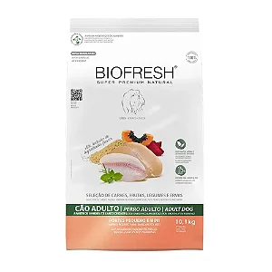 Biofresh Caes Adulto Selecao Carne/frutas/legumes/ervas 10.1kg