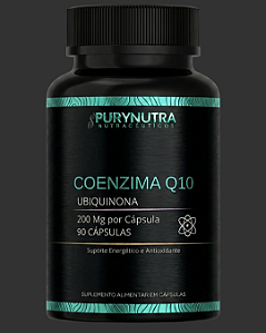 Coenzima Q10 Ubiquinona 200mg 90 Cápsulas