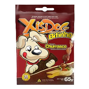 Petisco Bifinho Churrasco Xis Dog 65 g