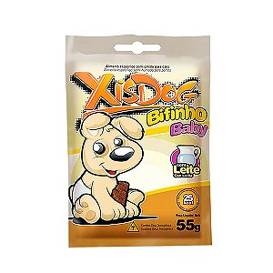 Petisco Bifinho XisDog Filhotes Carne 55 g