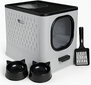 Banheiro Premium P/gatos C/bandeja-cz