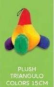 Brinq Plush Triangulo Colors 15cm