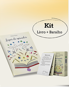 Lugar do Aprender - Plaquete + Baralho - Elaine Perez