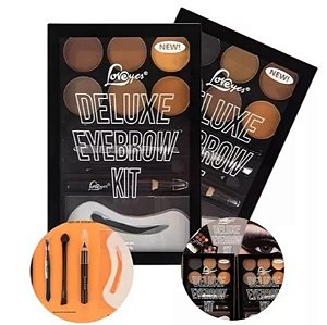 Paleta de Sombra para Sobrancelhas Love Yes – 6 Cores Perfeitas para um Olhar Definido
