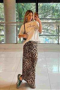 SAIA LONGA ANIMAL PRINT