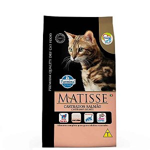 Ração Matisse Gatos Castrados Salmão 2kg