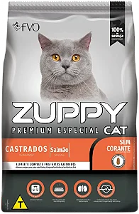 Zuppy Cat Castrado Salmao 10,1kg