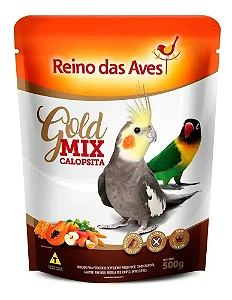 Racao Calopsita/ Agapornis Gold 500g