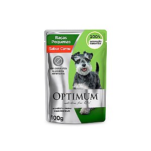 Optimum Dog 100gr Sache Adt R.p Carne