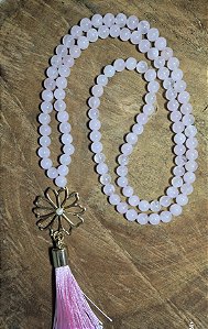 Japamala Quartzo Rosa