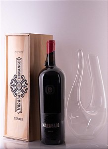 Kit Decanter + Vinho Tinto Nobre Fino Seco Maragato Cuvée Bebber 1,5l