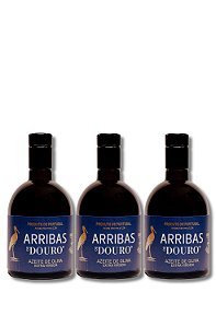 Kit 3 Azeites de Oliva Extra Virgem Arribas do Douro Português 500ml