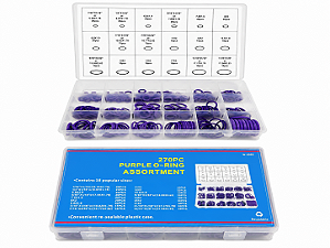 KIT ANEIS ORINGS 270 PEÇAS HNBR