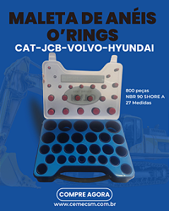 KIT ANEIS ORINGS 90 SHORE A- 800 PEÇAS