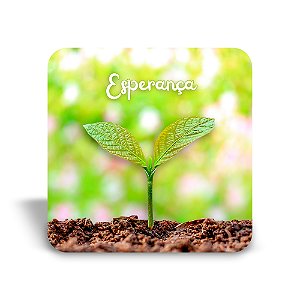 Mini quadro 3D - Linha Cultivar - Plantação de Flores