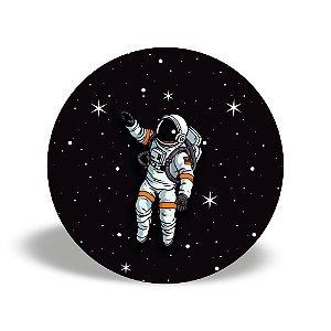 Mini Quadro 3D - Astronauta buscado estrela