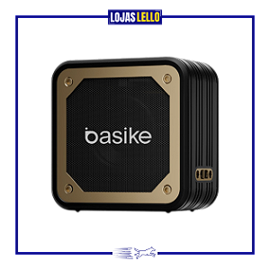 Caixa De Som Portatil Bluetooth Basike Ba-Rad060 Tws Ipx6 Hifi