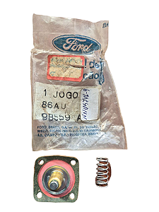 Diafragma Carburador Weber Ford Corcel Escort 1.3 1.6 83 à 85 - Original Ford na embalagem de época