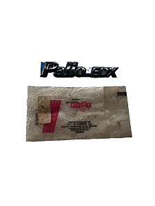Emblema Tampa Traseira Palio EDX Original Fiat 46452953