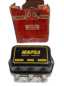 Regulador Voltagem Dínamo 12V Wapsa RALMWM4 Valmet 360 600D 60 80 MWM Fendt após 63 Original Wapsa 14V 16A