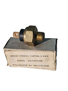 Interruptor Sensor Cebolinha Temperatura Partida a Frio Gol Saveiro Voyage Parati Fusca Kombi Polimatic 094410000