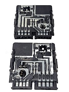 Par De Circuito Lanterna Traseira VW Gol 87 à 90 Original VW Arteb Novo de Época