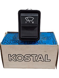 Botão Interruptor Chave Limpador Parabrisa Caminhão Mercedes Antigo MB 1313 1513 1518 - 6 pinos e 2 Velocidades