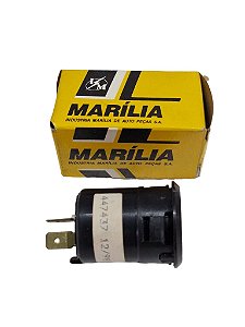 Botão Interruptor por Pressão Universal Limpador Parabrisa Iluminação Ventilador Caminhão Mercedes Antigo - 2 terminais