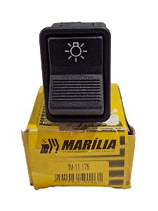 Botão Interruptor Chave de Luz Lanterna Painel Caminhão Mercedes Antigo 1313 1513 1518 - 6 pinos