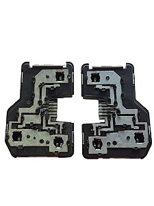 Par De Circuito Soquete  Lanterna Traseira GM 636722 Corsa Até 99 Original Carto Novo de Época
