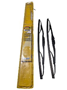 Par Palheta Braço Limpador Parabrisa Dianteiras Fiat GM HONDA Hyundai Kia Lexus Lifan Nissan Ssangyoung Renault Dyna 316