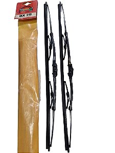 Par Palheta Braço Limpador Parabrisa Dianteiro 20" (500mm) Fiat Ford GM KIA Mitsubish Renault Volkswagen Dyna DX20