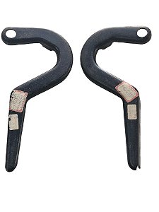 Par Braco Dobradica Porta Malas Opala 69 até 87 Original GM 8936357 8936358 Novo de Época