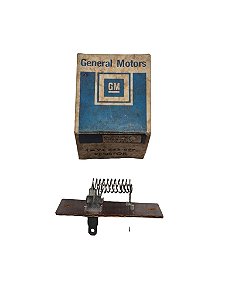 Resistor Motor Ventilador Desembacador D20 85 até 97 Original GM 94643599 Novo de Época