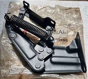 Dobradica Capo Lado Direito Preta Com Mola Pick-up C10 D10 Caminhões C60 D60 Até /85 GM 7362032 Universal 40394