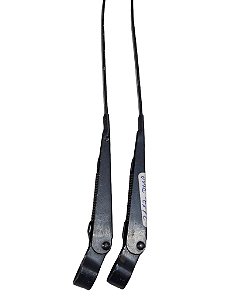 Par Braço Haste Limpador Parabrisa Baioneta VW Fusca 1300 1500 73 a 75 Original Dyna 2113 Novo de Época